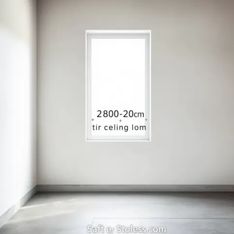Na jakiej wysokości okno w garażu