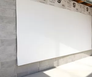 Ocieplenie ściany między garażem a domem
